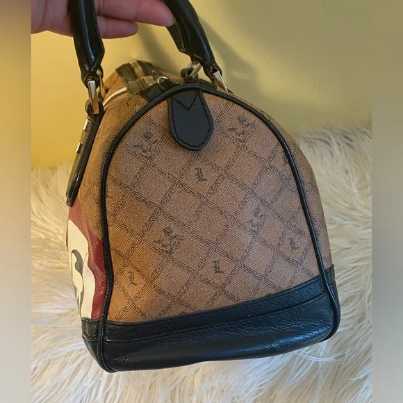 L.A.M.B. Gwen Stefani Bullseye Satchel Y2K Vintage - Picture 6 of 11